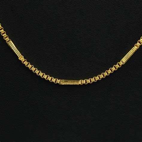 Buy Trendy Layered 1gm Gold Chains for Men | Parakkat Jewels