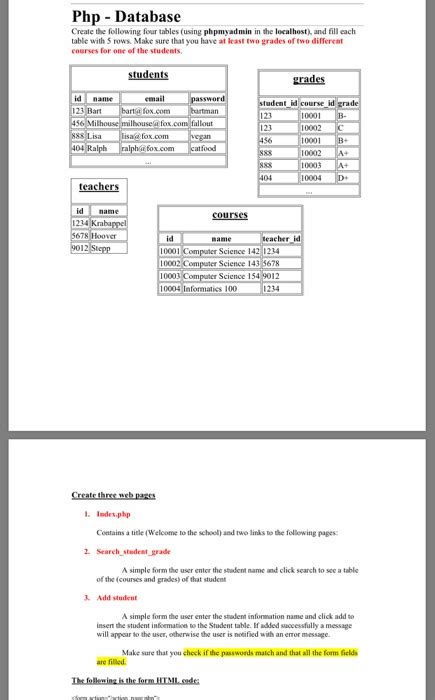 How to Create Database Table Form by Using PHP 的图像结果