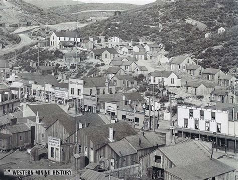 Mercur, Utah business district ca. 1890 – Western Mining History