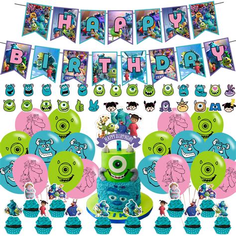 Buy Monster-Inc Party Decorations,Birthday Party Supplies For Monsters ...