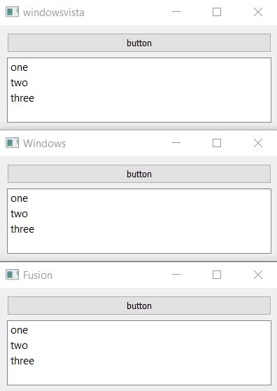 Image result for PyQt5 CSS