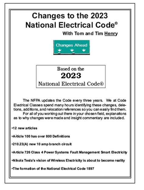 Image result for Electrical Code Coach 2023 Code Changes