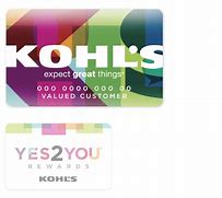 My kohl's charge card