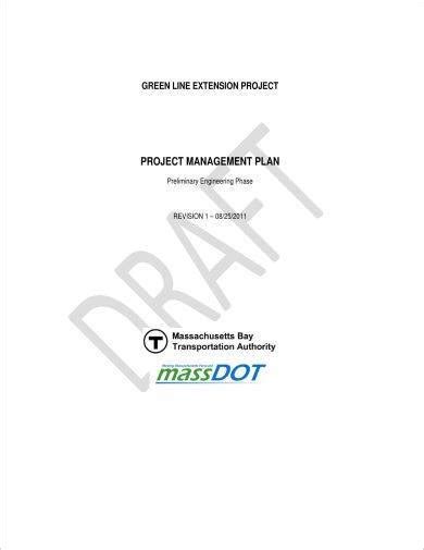 Complete Project Management Plan Example PDF 的图像结果