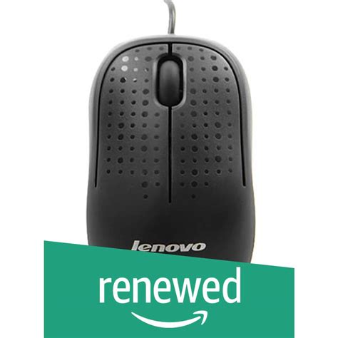 Amazon.in: Buy (Renewed) Lenovo M110 USB Optical Mouse (Black) Online ...