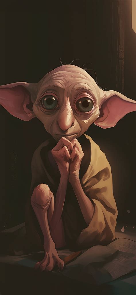 Harry Potter Dobby Art Wallpapers - Harry Potter Wallpaper iPhone