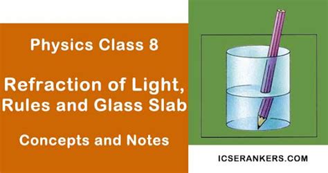 Image result for Refraction Class 8