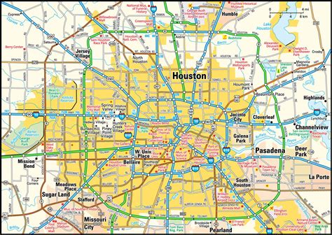 Image result for Houston Zip Code Map