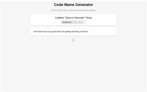 Image result for Console Program Name Generator