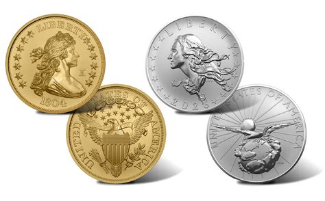 1804 Dollar Gold and Silver Unveiled for America's 250th