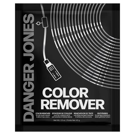 Color Remover for Semi-Permanent and Direct Dye Colors - Danger Jones ...