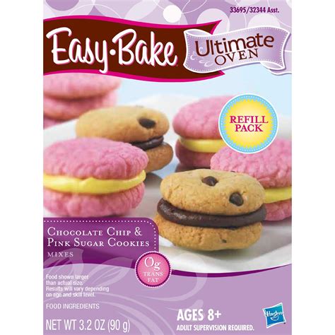 Easy-Bake Ultimate Oven Mixes – Chocolate Chip & Pink Sugar Cookies