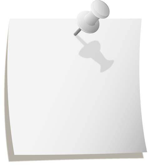 Image result for Note Paper Clip Art