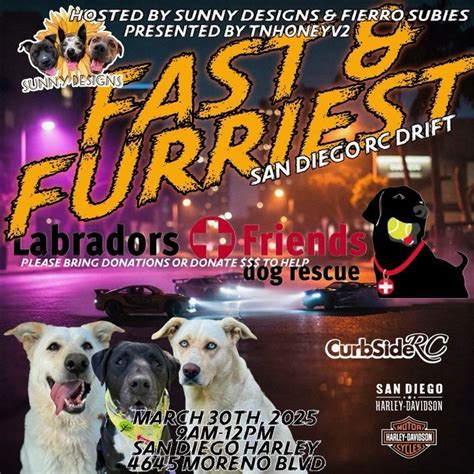 Join At San Diego Harley-Davidson for the Fast and The Furriest Event ...