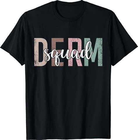 Vintage Derm Squad Dermatology Nurse Cosmetic Dermatologist T-Shirt - Walmart.com