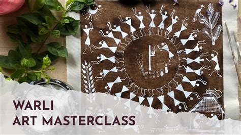 Warli Painting Masterclass - Pre-recorded | Warli Art for Beginners