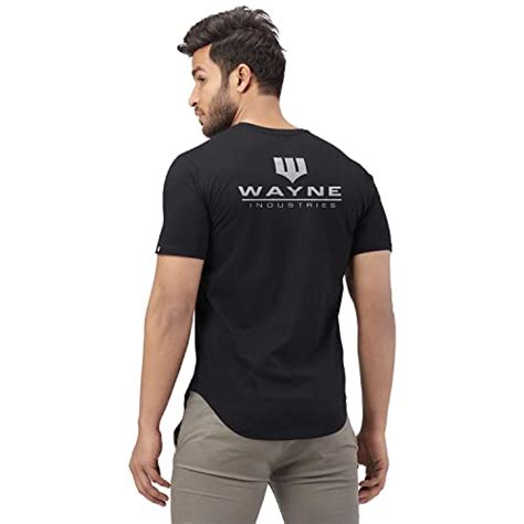 The Souled Store Batman: Wayne Industries Mens Graphic Printed Cotton ...