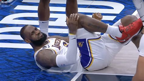 'I Heard a Pop': Lakers Holding Their Breath Over LeBron James Injury Scare