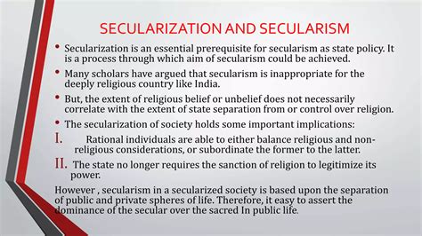 Secularism: "What does it really mean"? | PPTX