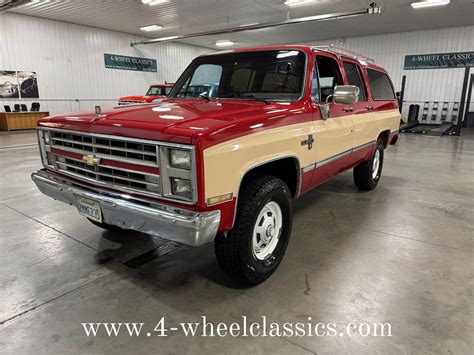 1985 Chevrolet Suburban | 4-Wheel Classics/Classic Car, Truck, and SUV ...