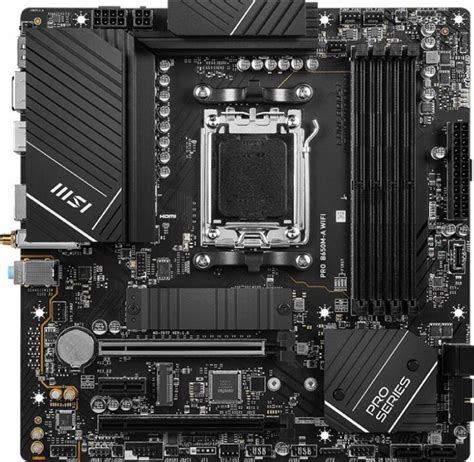 MSI PRO B650M-A WIFI AM4Socket ATX AMD B550 Chipset DDR5 Motherboard ...