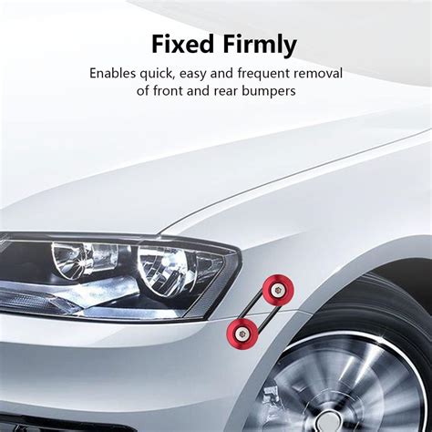 Buy Yonput Car Bumper Quick Release Kit, Aluminum Alloy Auto Quick ...