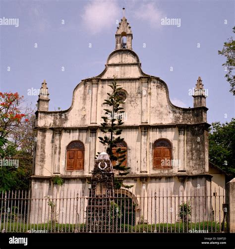 Church Of Saint Francis in Fort Kochi Cochin in Kerala in South India in Asia. Christian ...