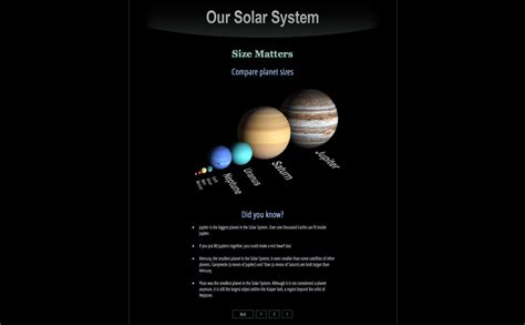 Interactive Solar System 的图像结果