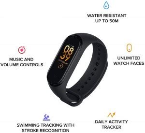 Ykarn Trades SW122/ M5 PRO HEART RATE STEP COUNT ACTIVITY TRACKER SMART ...