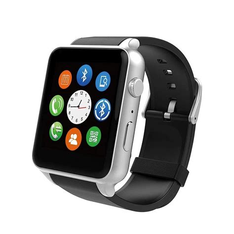 iNext Black Smart Watch with Sim Card and Sd Card Slot Camera/Bluetooth ...