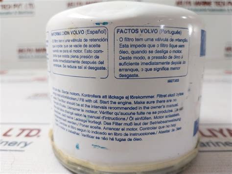 Volvo 3517857-3 Oil Filter – Aeliya Marine Tech