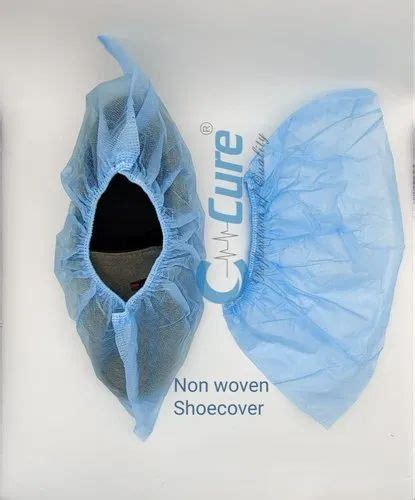 Shoe and Boot Cover - White and Blue Disposable PP Shoe Cover ...