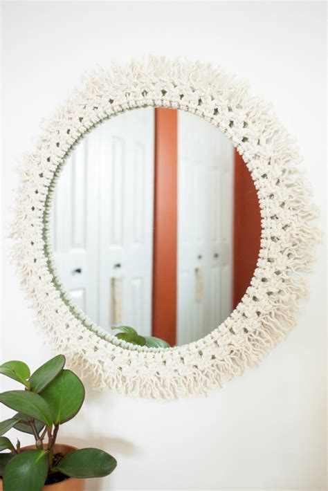Image result for DIY Macrame Mirror Tutorial