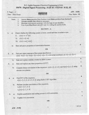 Digital Signal Processing - Digital Signal Processing: Digital Signal ...