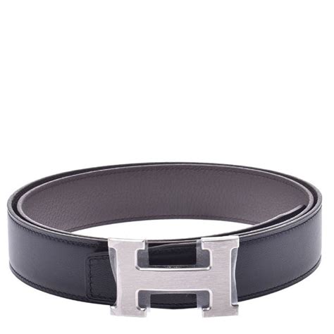 Hermes Belt / Authentic HERMES Reversible Belt Constance Leather Brown ...