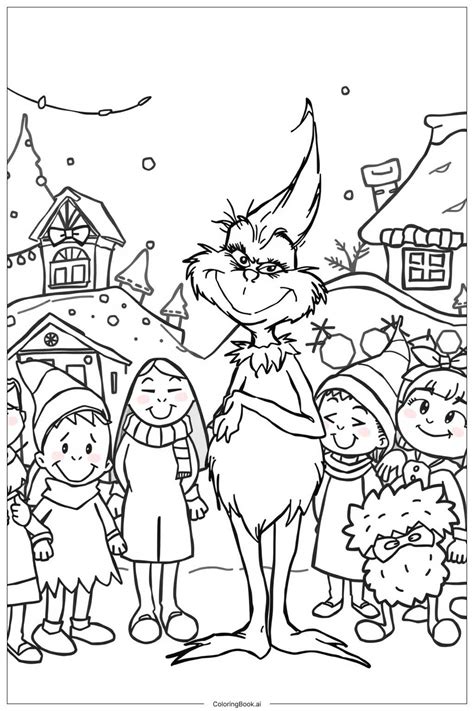 Grinch Images Coloring Pages [2025]