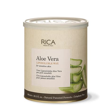 Rica Aloe Vera Liposoluble Painless Hair Removal Wax For Men & Women ...