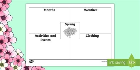 F-2 Spring in Australia Worksheet / Worksheet