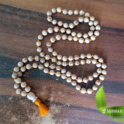 Original Tulsi Japa Mala 108+1 Beads 8mm Bead Size - Tulsi Mala