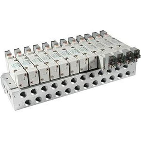 SS5Y7-20-03-00F-Q SMC | SMC SS5Y7 series 3 station G 1/4 Manifold for ...