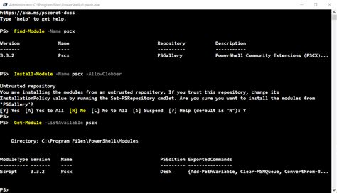 Image result for How to Run a PowerShell Module After Installation
