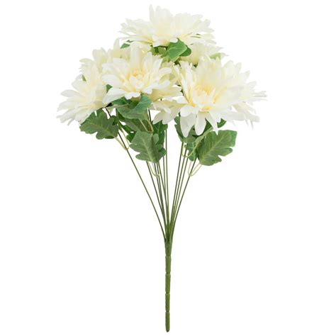 Large Flower Bunch - Cream | Artificial Flowers | B&M Stores