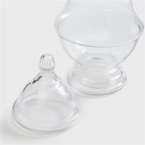 Buy Contour Glass Tall Decorative Jar from Home Centre at just INR 1099.0