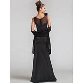 Mermaid / Trumpet Mother of the Bride Dress Wrap Included Jewel Neck ...