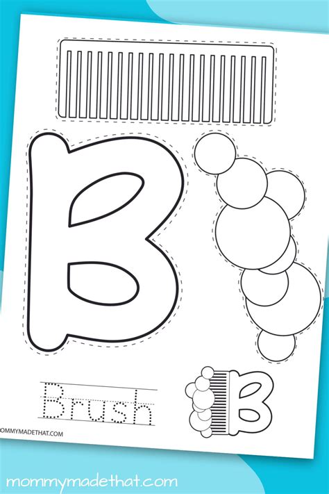 Letter B Crafts For Preers Printable - Infoupdate.org