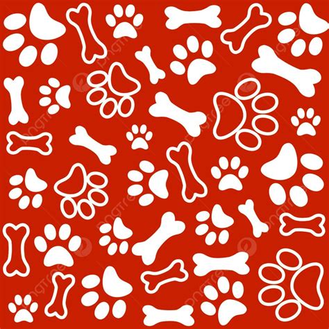 Paw Print Background
