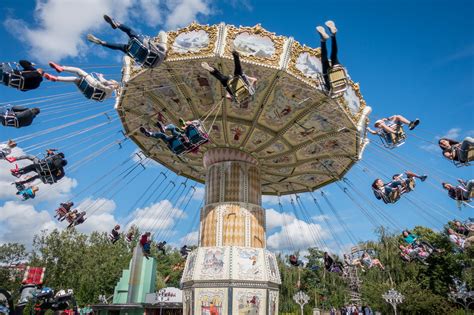 Swing ride at Liseberg Amusement Park - Ed O'Keeffe Photography