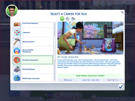 Image result for Custom Jobs Sims 4 Mod