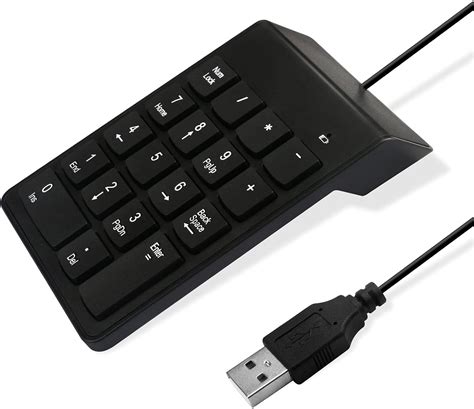 Numeric Keypad for Laptop,18 Key USB Keypad, India | Ubuy