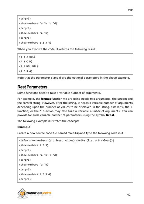 Common Lisp Tutorial 的图像结果